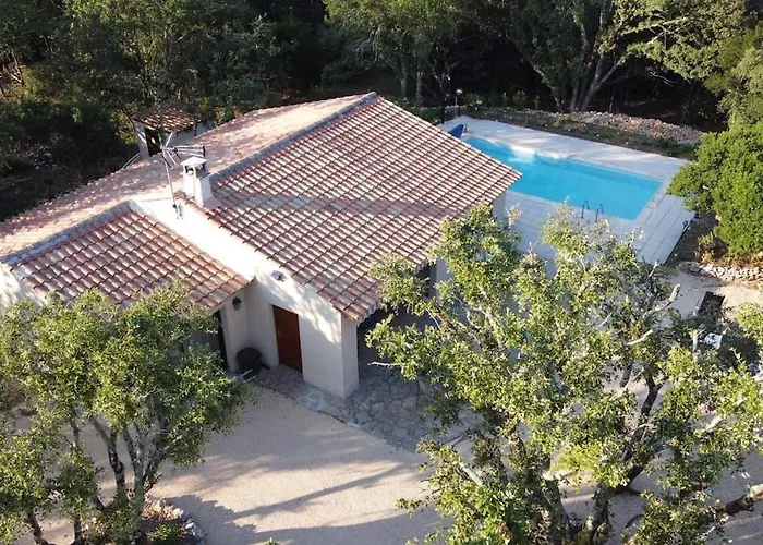 Avec Piscine Sur Terrain Clot Villa *